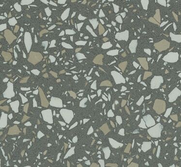 granieten werkblad terrazzo grey