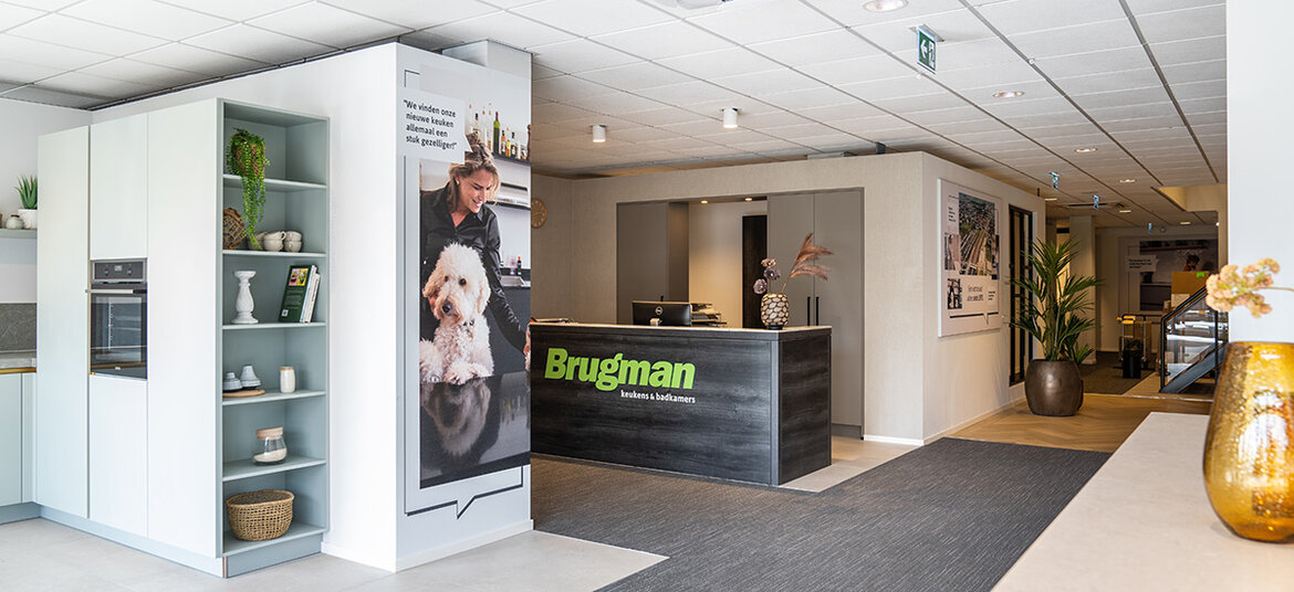 Compleet vernieuwde Brugman winkel in Amsterdam