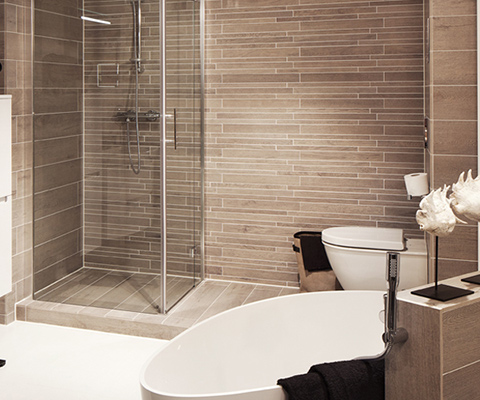 Ontevreden Cater zin Hoe deel je een badkamer in met een bad EN douche? - Brugman