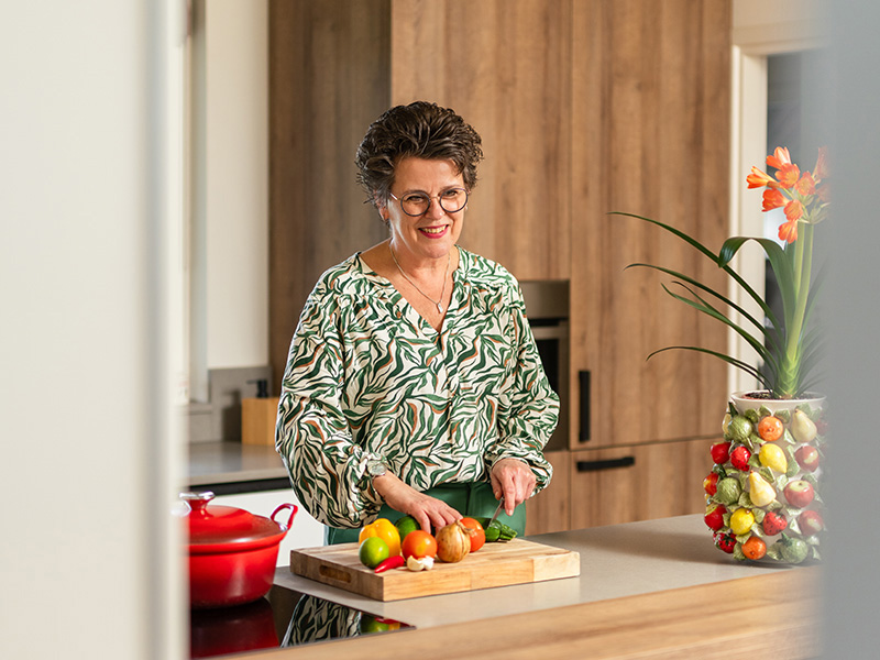 Keuken met kookeiland